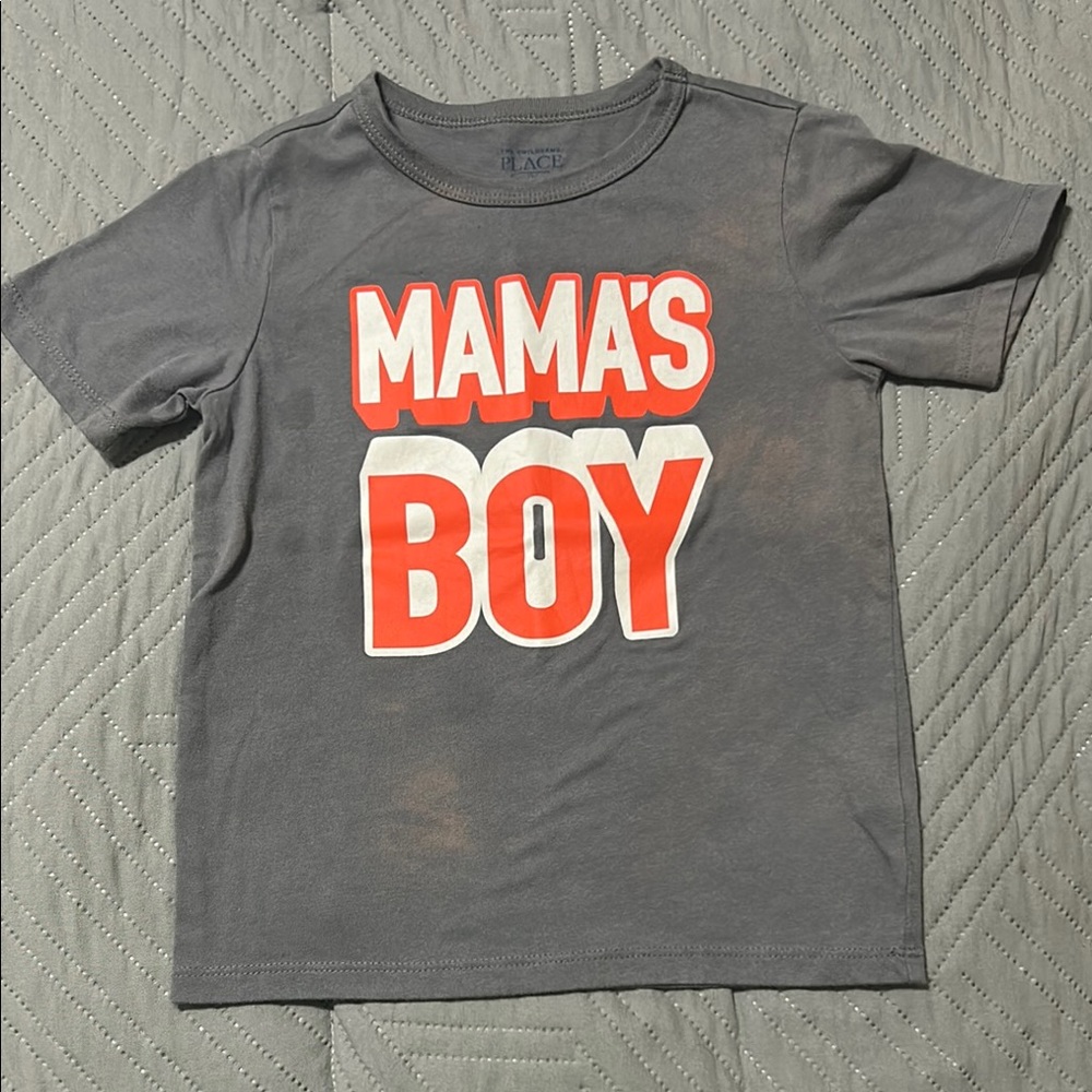 Gray Graphic Kids T-Shirt